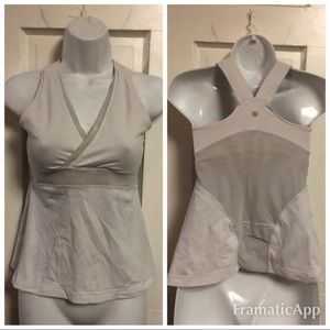 GUC White Lululemon Tank